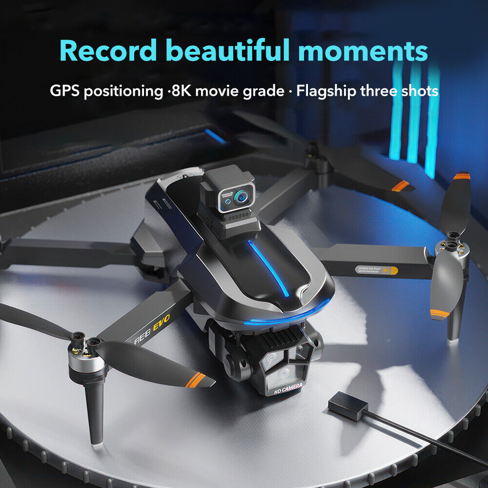 Professional 8K EIS Triple Camera 5G WiFi FPV Camera Drone GPS