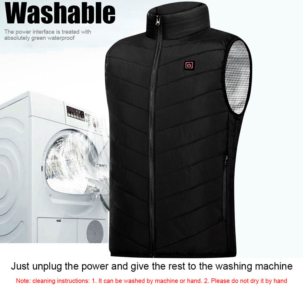 Heated Jacket Unisex Australia USB Electric Warm Vest