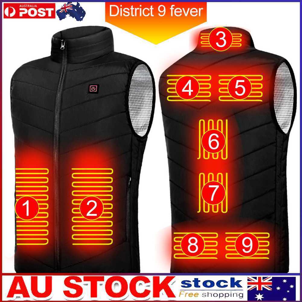 Heated Jacket Unisex Australia USB Electric Warm Vest
