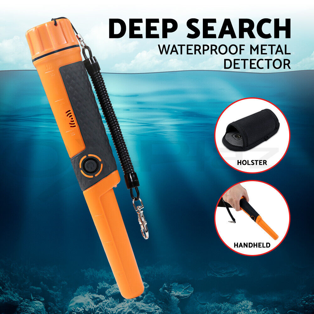Portable Handheld Pinpointer Metal Detector Automatic Waterproof Hunter