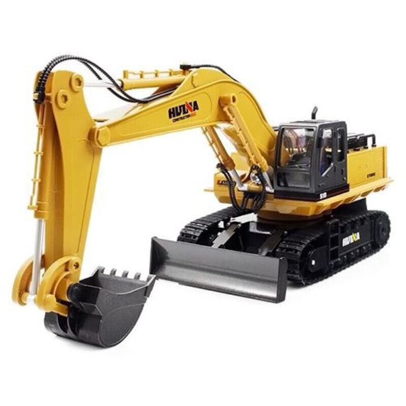 Huina Toys 1510 1:16 2.4Ghz 11Ch Rc Car Excavator Rtr 680-Degree Rotation