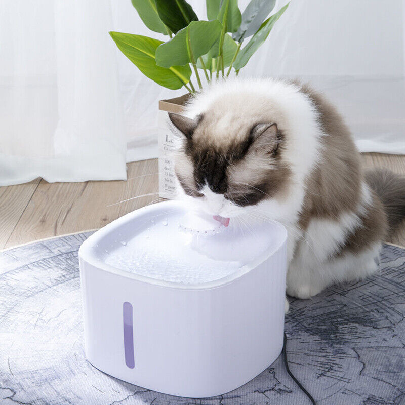 3L LED Automatic Electric Pet Water Fountain Dog/Cat Drinking Dispenser/Filter