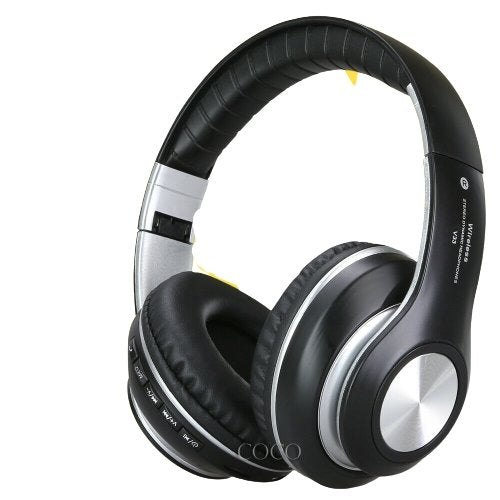Bluetooth 5.0 Wireless Earphones Foldable Headset Stereo Headphones with Mic