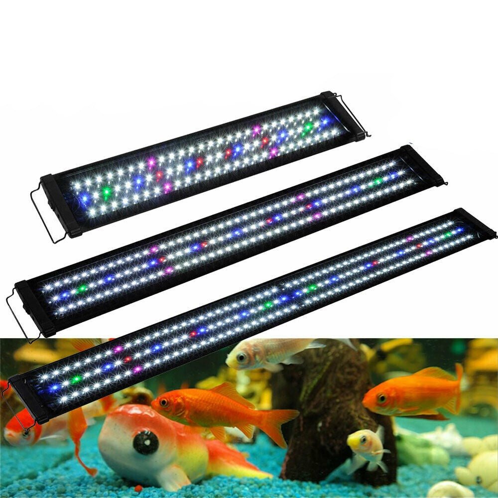 Full Spectrum Aquarium LED Light Lighting Aqua Plant Fish Tank Lamp