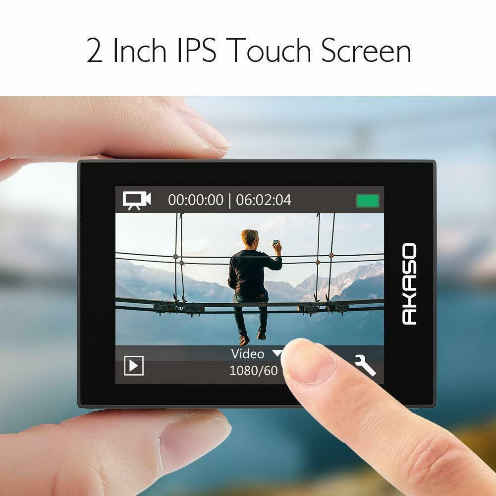 Pro Action Camera Touch Screen 4K