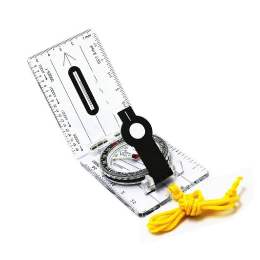 Professional Hiking Compass - Baseplate with Lenses
