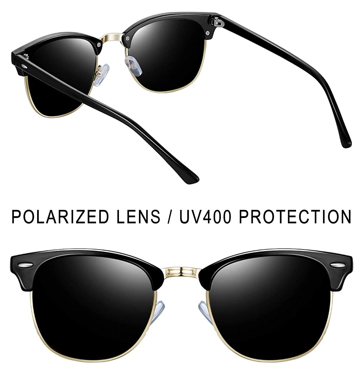 Retro UV Polarised Sunglasses