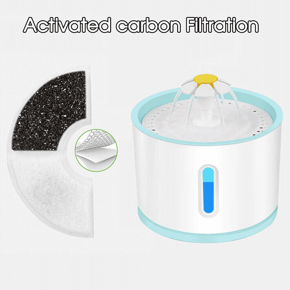 Automatic Pet Water Fountain Electric for Dog/Cat with LEDs