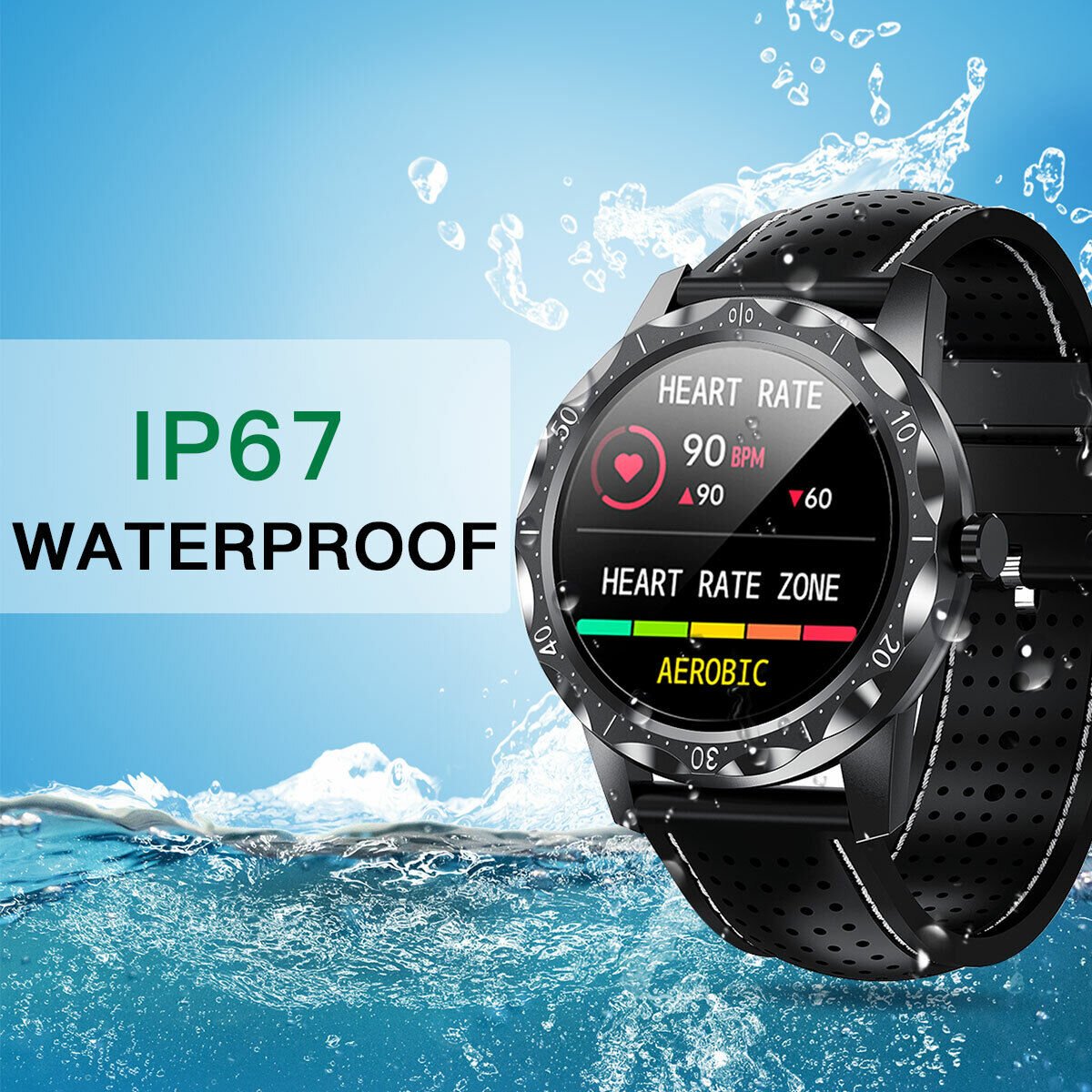 Digital Touchscreen Smartwatch Sport Pro - Jet Black