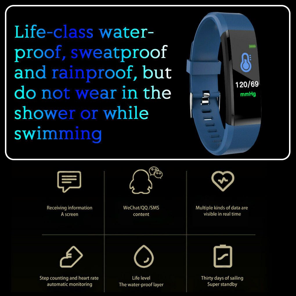 Fitness Smartwatch Tracker Pro