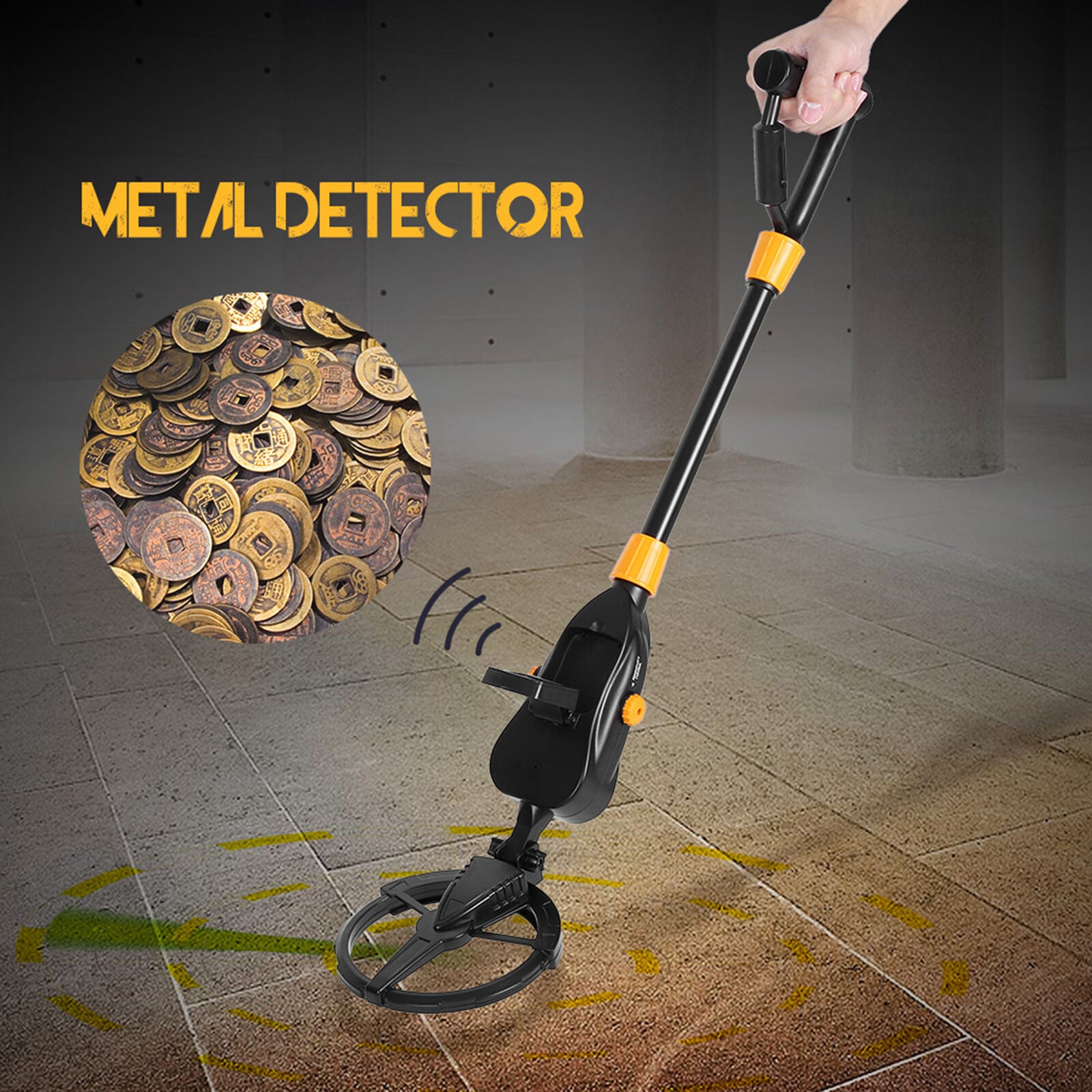 Pro Metal Detector Treasure Hunter