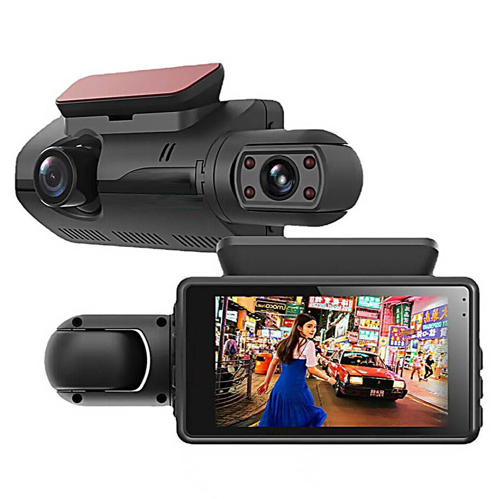 Dash Cam Dual Front Rear Full HD with Motion Detection Parking Mode