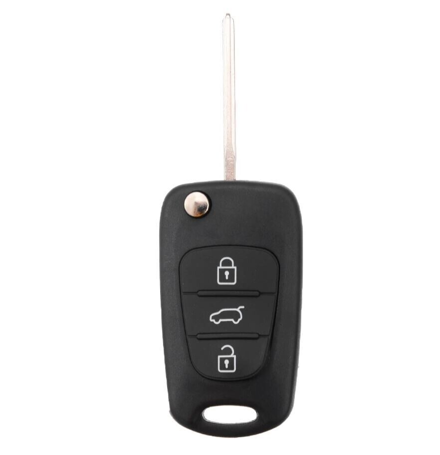 High-Quality Replacement Remote Flip Car Key Shell Compatible with HYUNDAI i20, i30, and i35