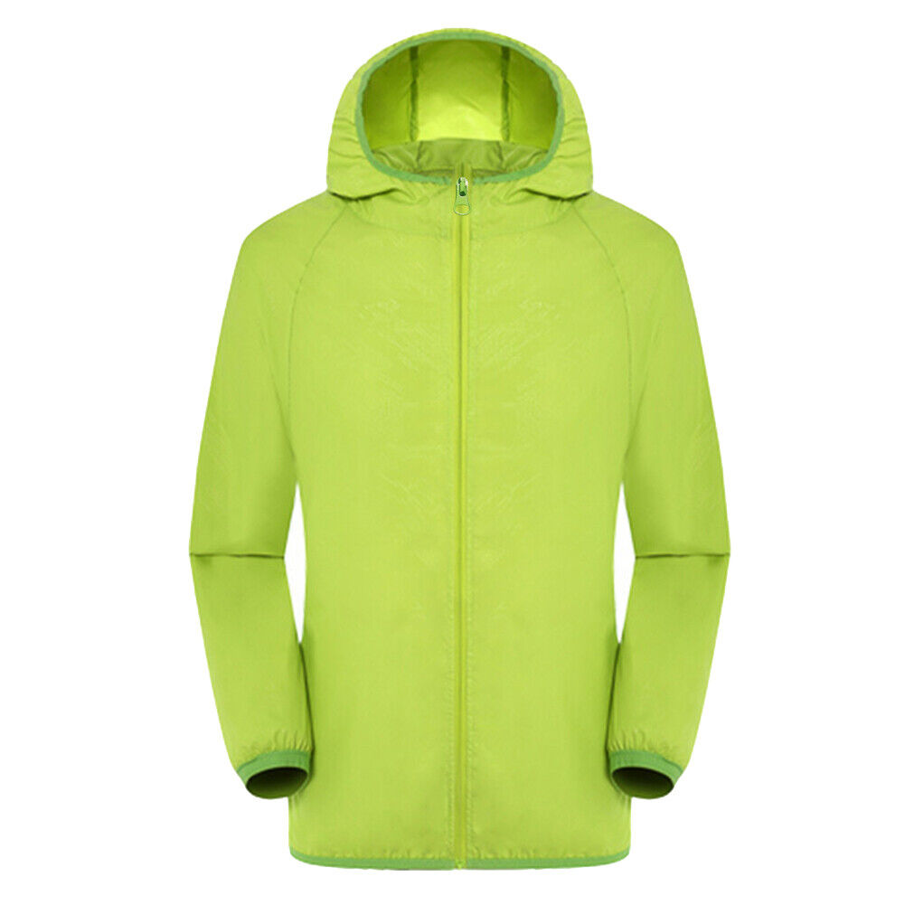 Unisex Waterproof & Windproof Jacket for Cycling, Running, and Hiking in Sizes S-4XL