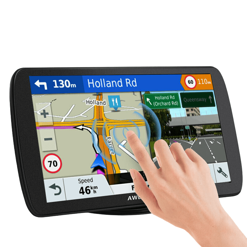 Car GPS Navigator Maps for Car & Truck with Reverse camera