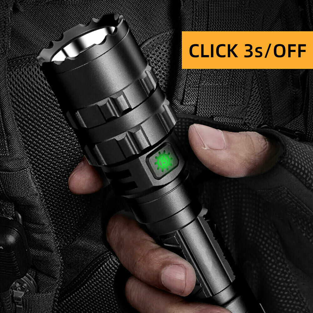 Tactical LED Torch Flashlight for Professional Use