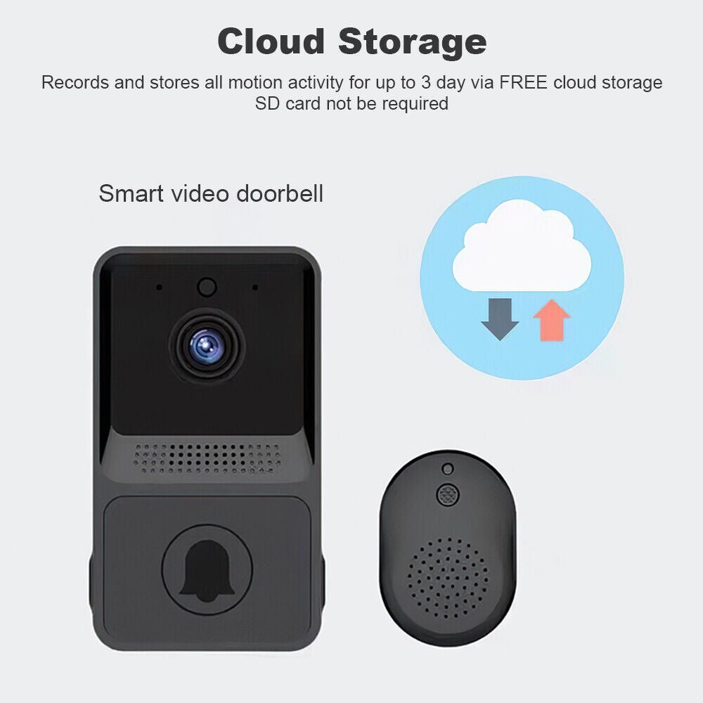 Wireless Camera Doorbell-Video Smart Ringbell