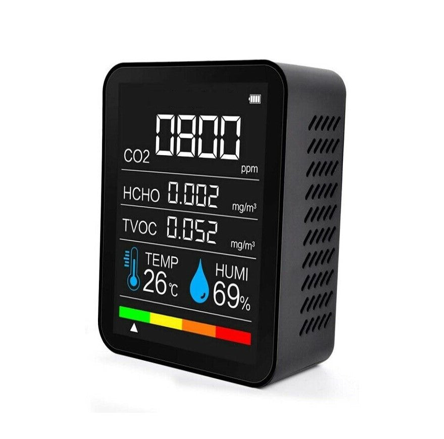 Professional CO2 Meter Air Quality Monitor Carbon Dioxide Detector