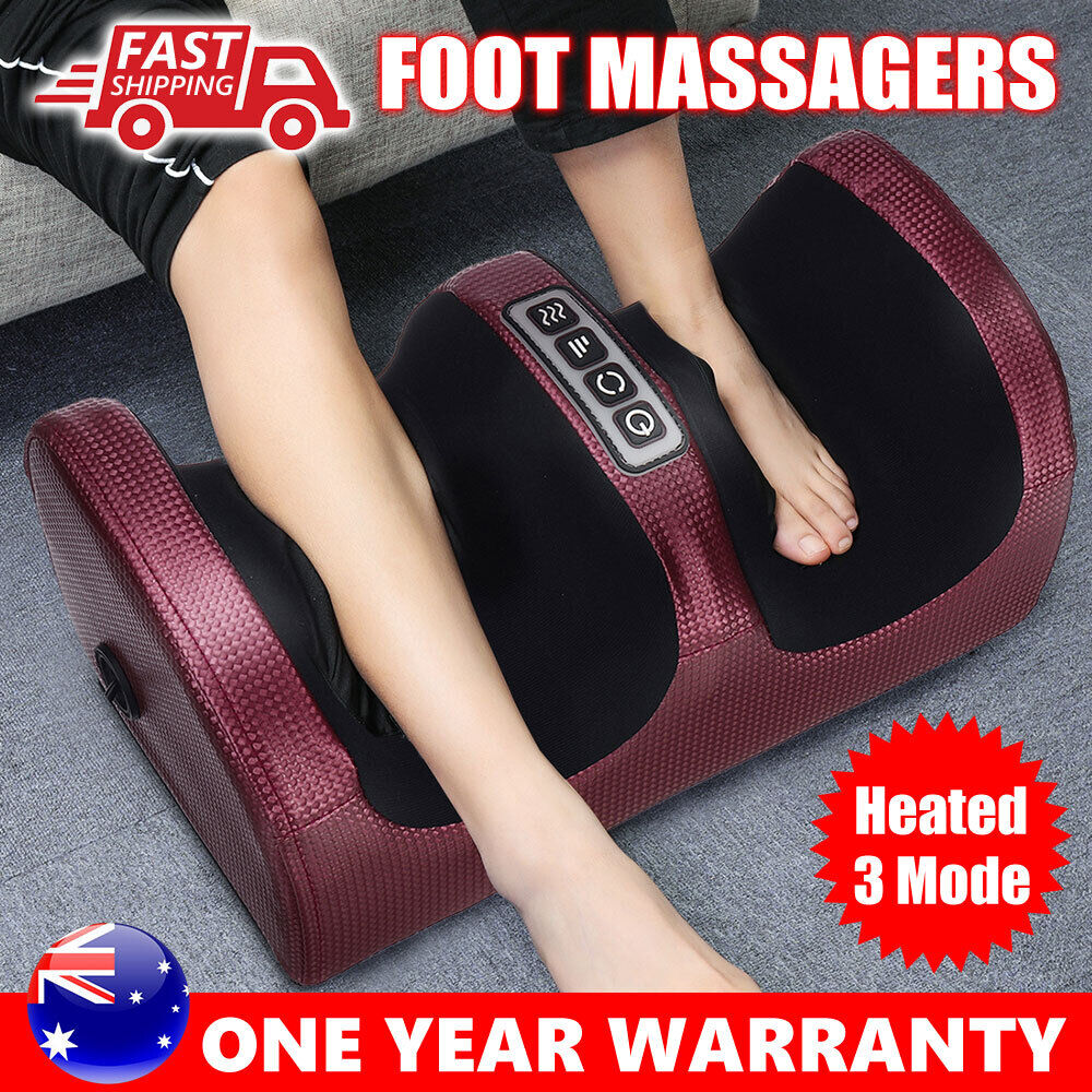 Electric Foot and Calf Massager with Kneading Function for Pain Relief and Relaxation