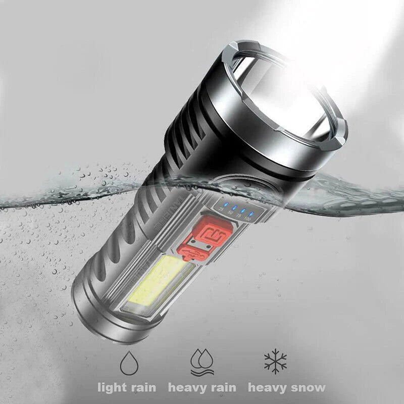 Rechargeable Waterproof Flashlight Ultra Bright 12000LM